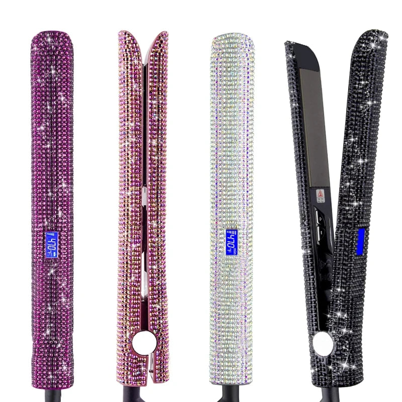Rhinestone Hair Straightener