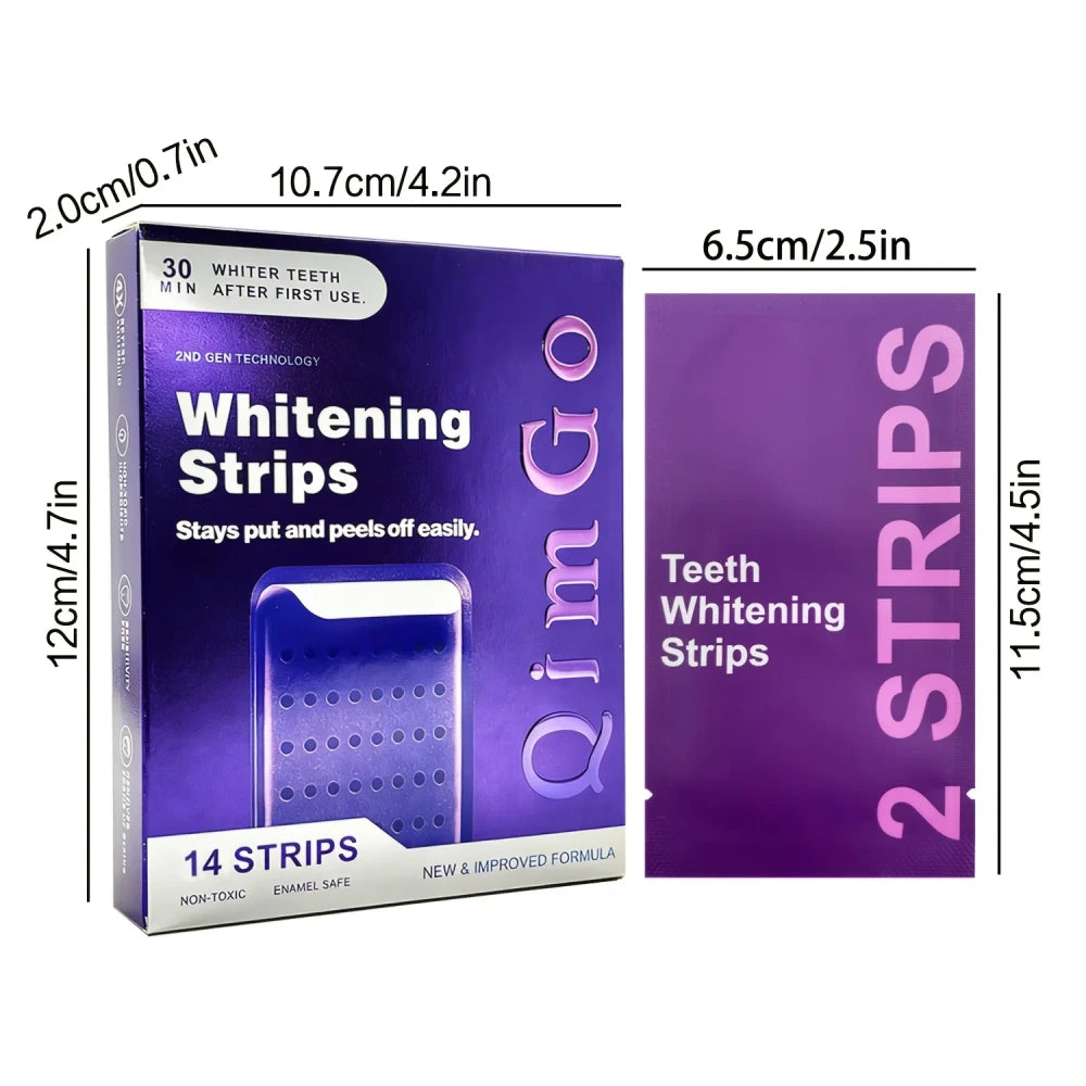 Upgraded Purple Teeth Whitening Strips
