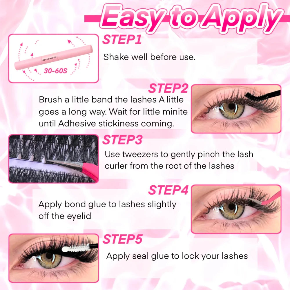 Cluster Lash Extension Kit