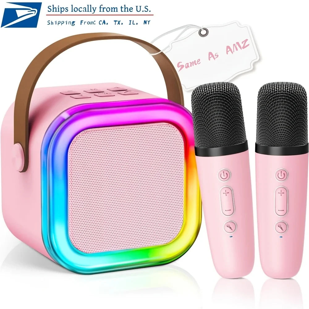 Mini Karaoke Machine Pink